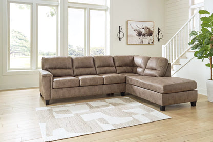 94004S4| Navi 2-Piece Sectional Sofa Sleeper Chaise