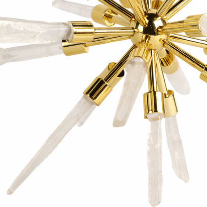 10" Fiona Large Crystal Starburst Statuary Kd