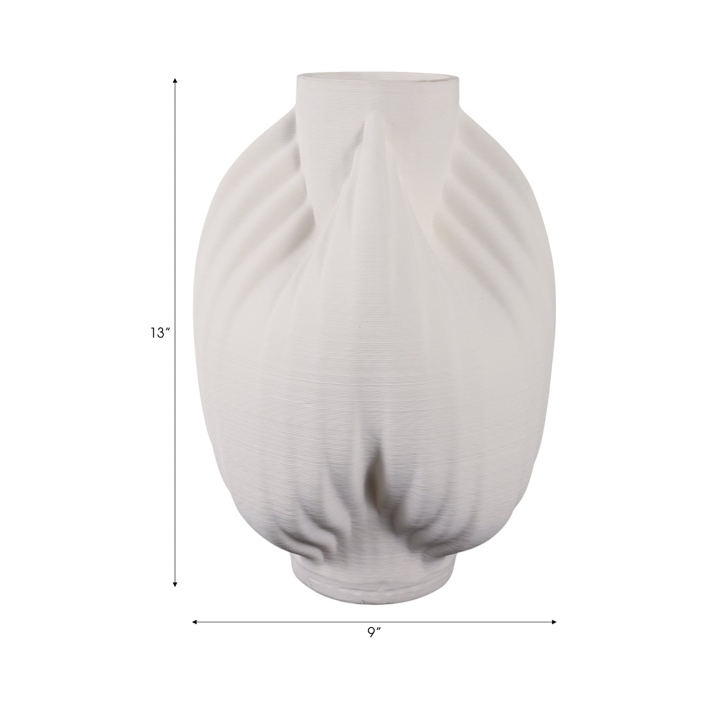 13" ECHO LARGE 3D PRINTED VASE |EV22064-02