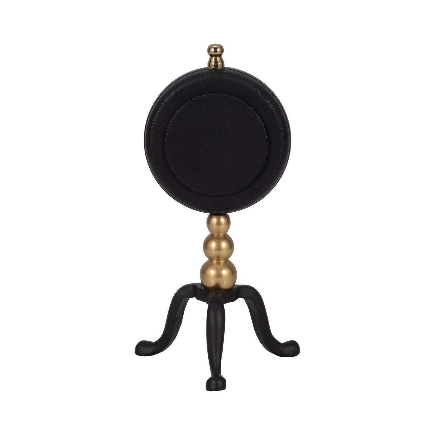 10" Addison Gold And Black Desk Clock