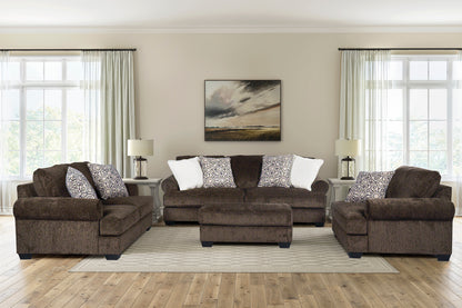Monaghan Brown Sofa Set