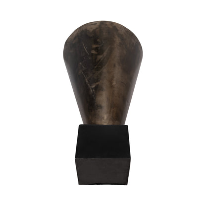 EV19881-02 |19" Cassendra Large Metal Vase, Gold