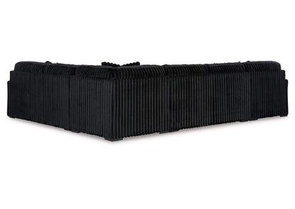 98103S4 Midnight-Madness 4-Piece Sectional with Chaise