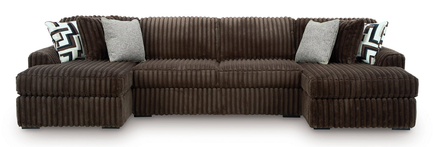 Midnight-Madness 3 Piece Sofa Set