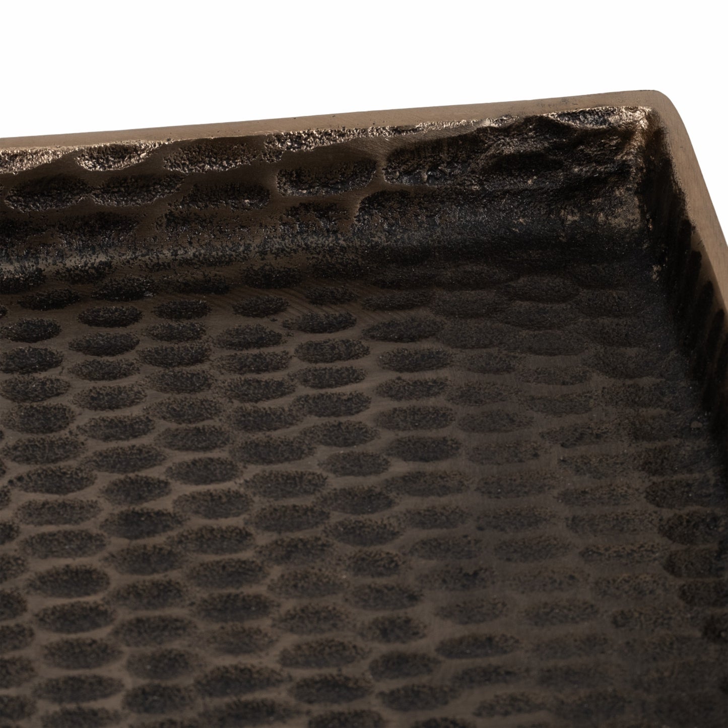 Metal, S/2 15/18" Relica Hammered Trays