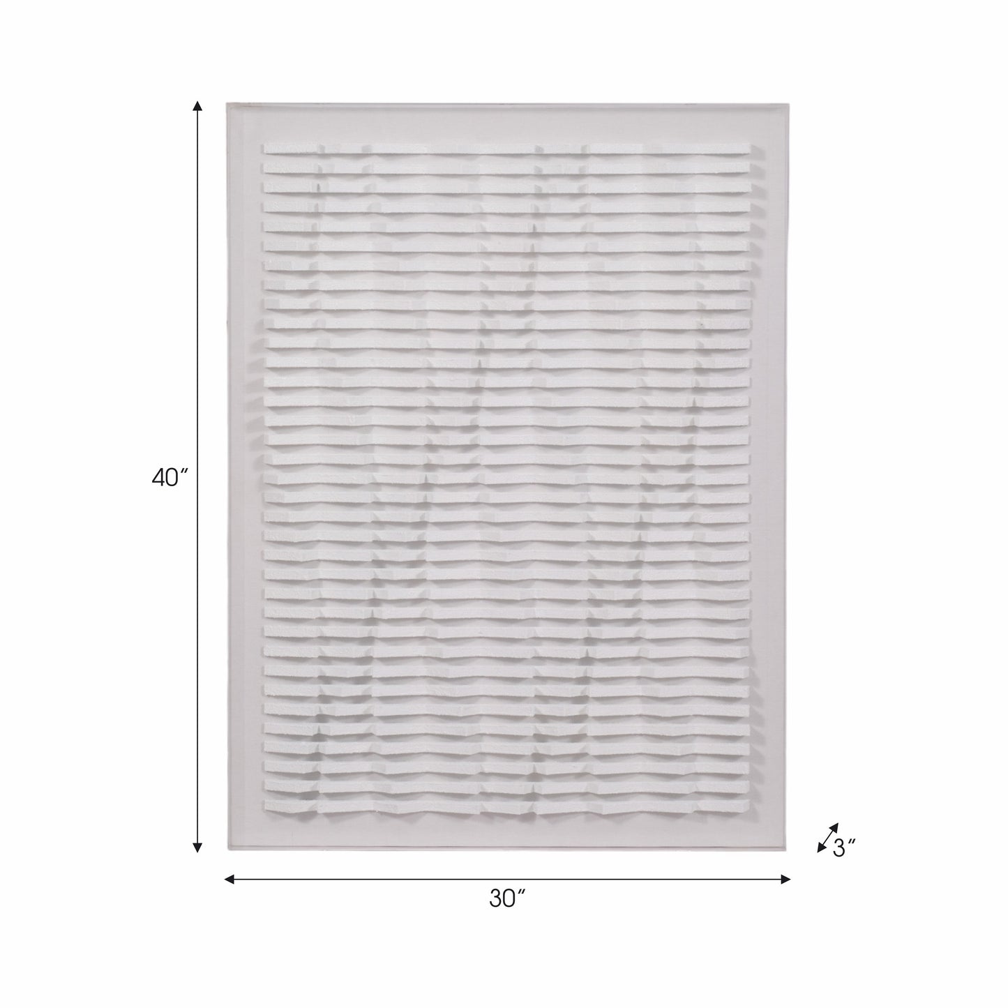 30X39 DENALI ABSTRACT ART WITH ACRYLIC SHADOWBOX