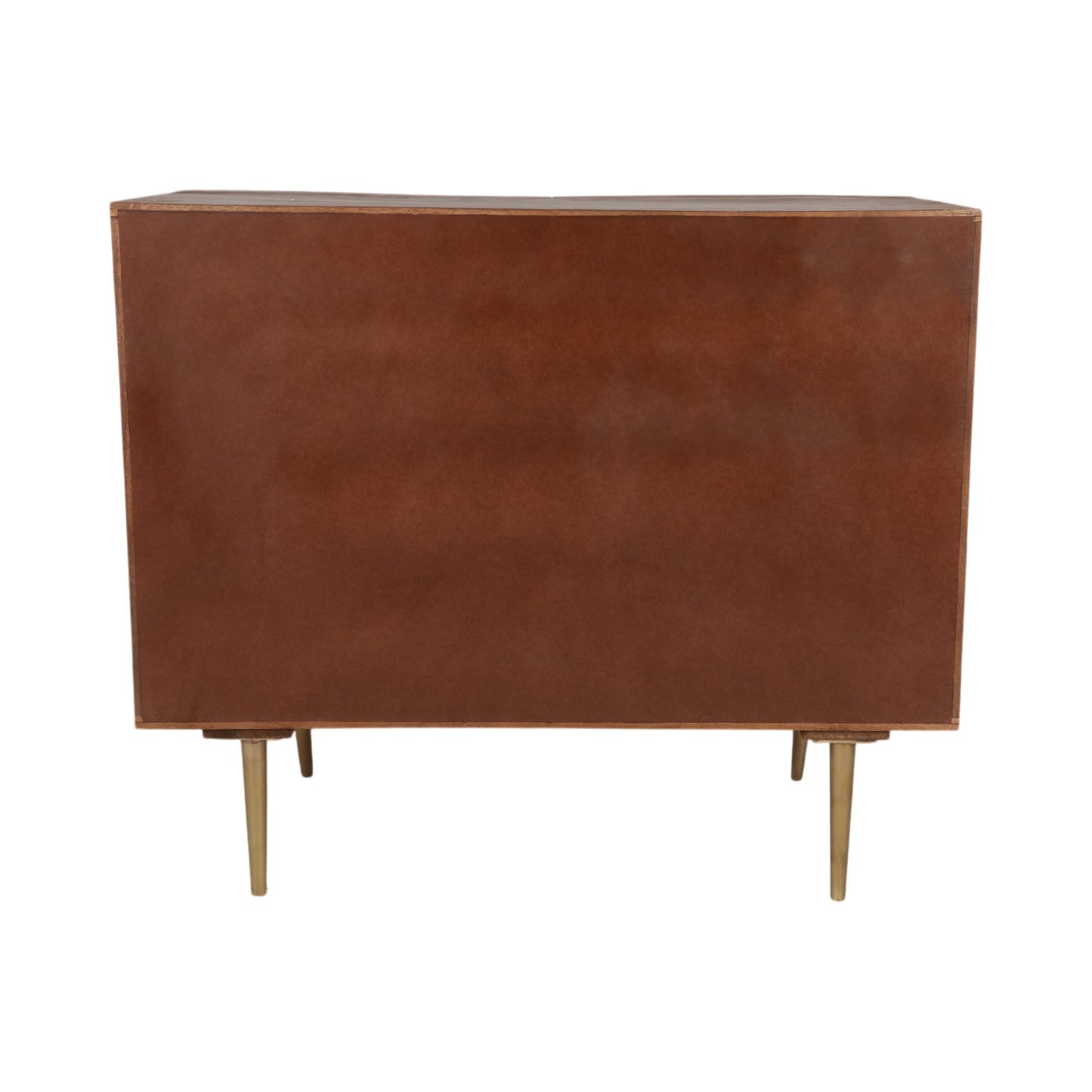 38" Hallox Carved Wood 2-door Chest