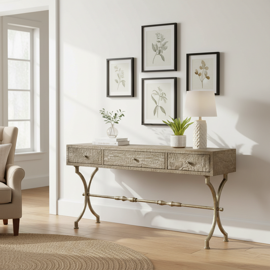 Quinnland Sofa/Console Table