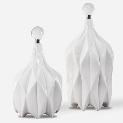 Klara White Bottles, S/2