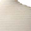 18140-UTT | Duostacked Matte White Vases, S/2