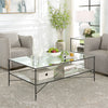 24061-N-UTT | Henzler Rectangle Coffee Table with Mirror Top