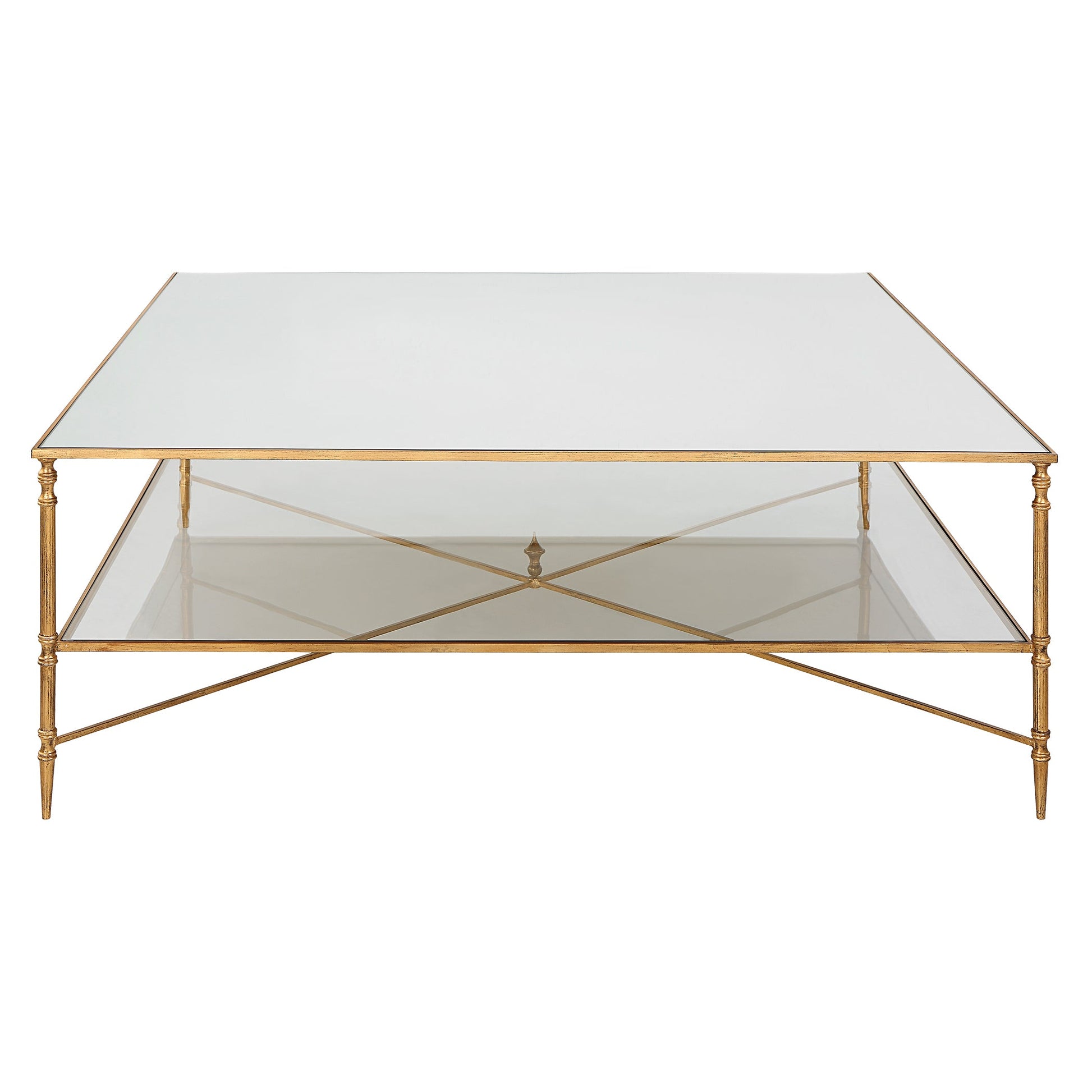 HENZLER GOLD SQUARE TABLE (6570956259424)