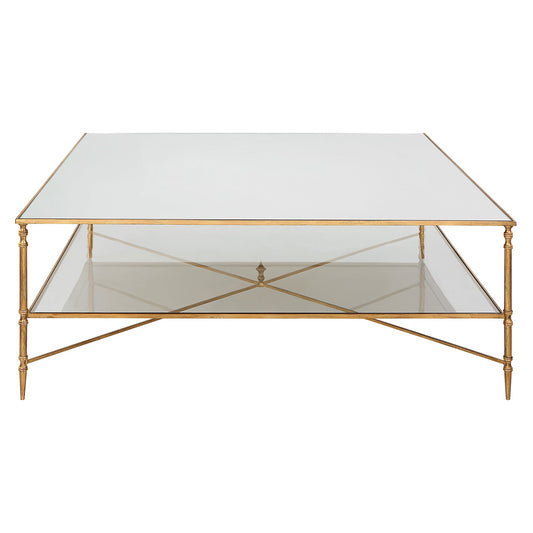 HENZLER GOLD SQUARE TABLE (6570956259424)