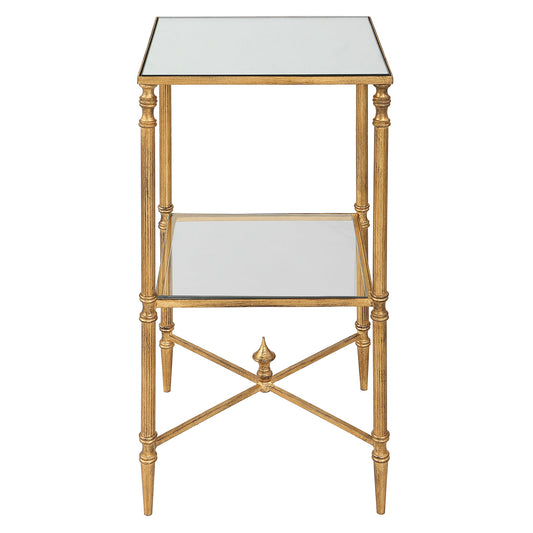 24063M-N-UTT |Henzler 33 W x 63 H x 33 D Square Accent Table