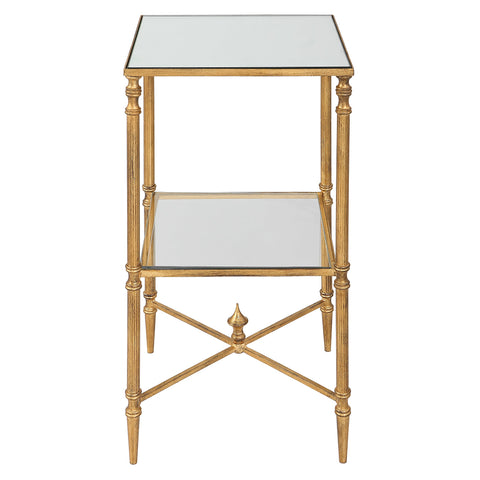 24063M-N-UTT |Henzler 33 W x 63 H x 33 D Square Accent Table