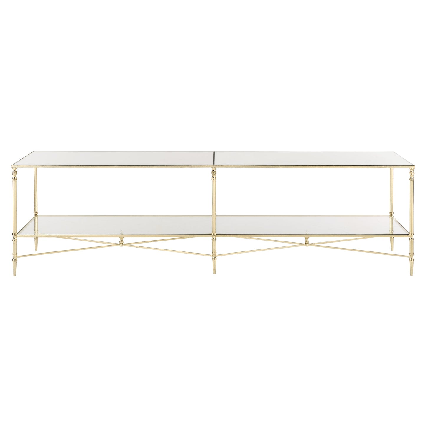 24070-C-UTT |Henzler 200 W x 56 H x 48 D Tv unit with Mirror Top