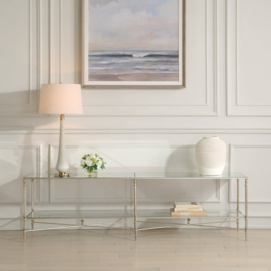 24070-SL-UTT |Henzler 200 W x 56 H x 48 D Tv unit with Mirror Top