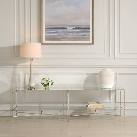 24070-SL-UTT |Henzler 200 W x 56 H x 48 D Tv unit with Mirror Top