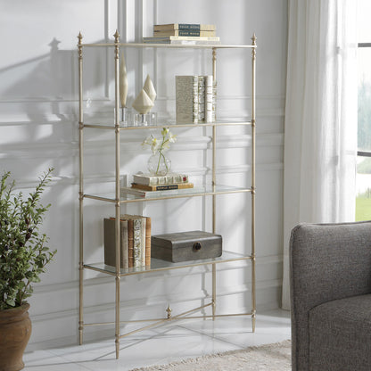 Henzler 86 W x 157 H x 35 D 4 Shelfs Etagere