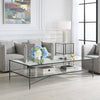 24293-N-UTT |Henzler 181 W x 48 H x 91 D Rectangle Coffee Table with Mirror Top