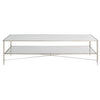 24293-N-UTT |Henzler 181 W x 48 H x 91 D Rectangle Coffee Table with Mirror Top