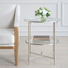 24297-N-UTT | Henzler 55 W x 66 H x 55 D Round Accent Table with Mirror Top