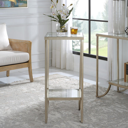 Silver Katina Accent Table
