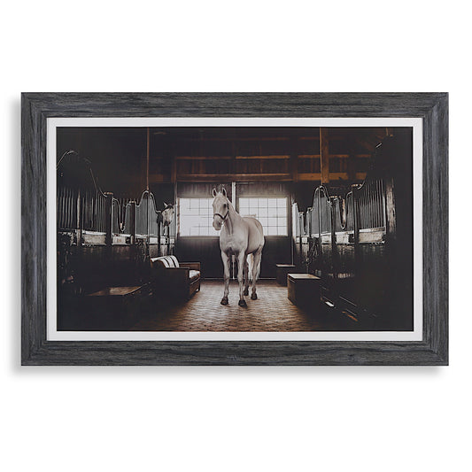 Equine Estate Framed Print