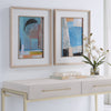 Uttermost Brilliant Clouds Abstract Prints, Set/2