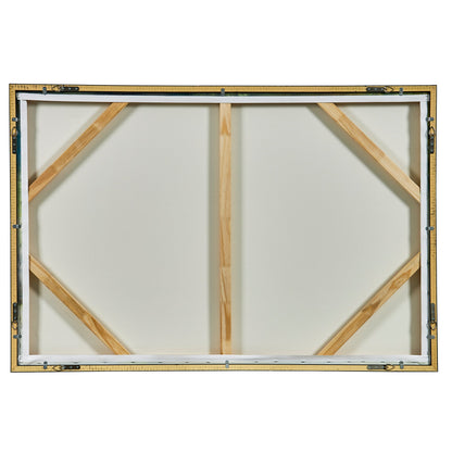 Textured Land Framed Canvas