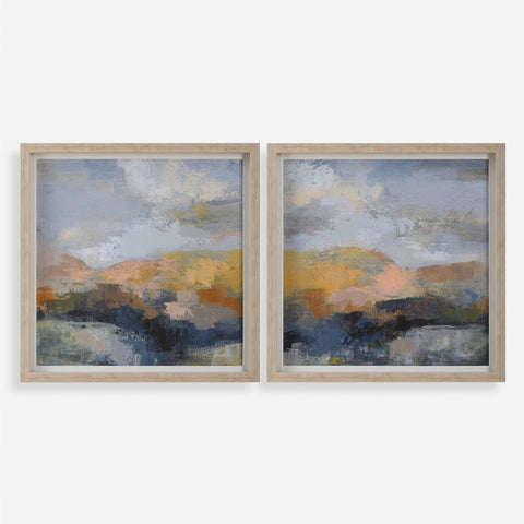 Dusk Framed Prints, S/2