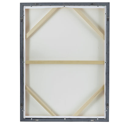 Serene Green Framed Abstract Art