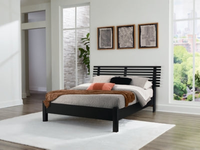 Ashley Homestore | Danziar -Queen Slat Panel Bed