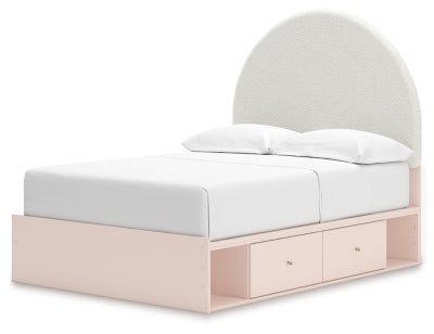 Ashley Homestore | Wistenpine Full Upholstered Panel Bed with Storage