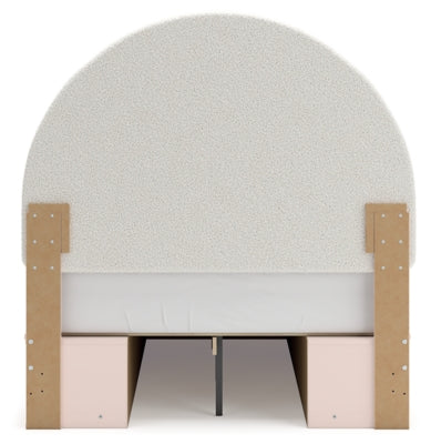 Ashley Homestore | Wistenpine Full Upholstered Panel Bed with Storage