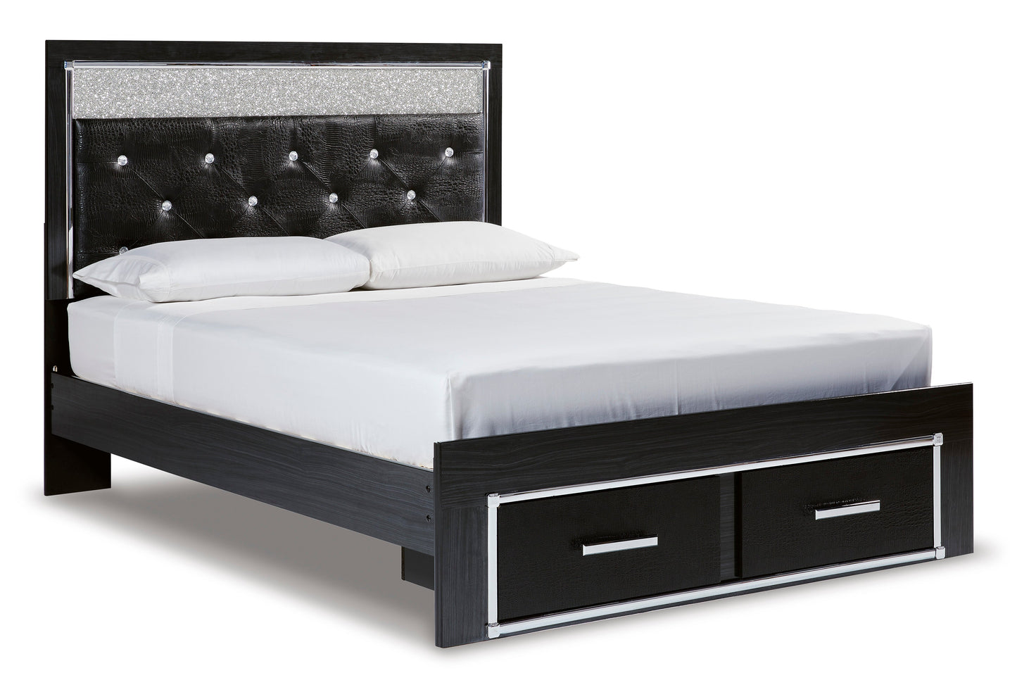 Ashley Homestore | Kaydell King Panel Bed with Storage