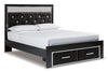 Ashley Homestore | Kaydell King Panel Bed with Storage