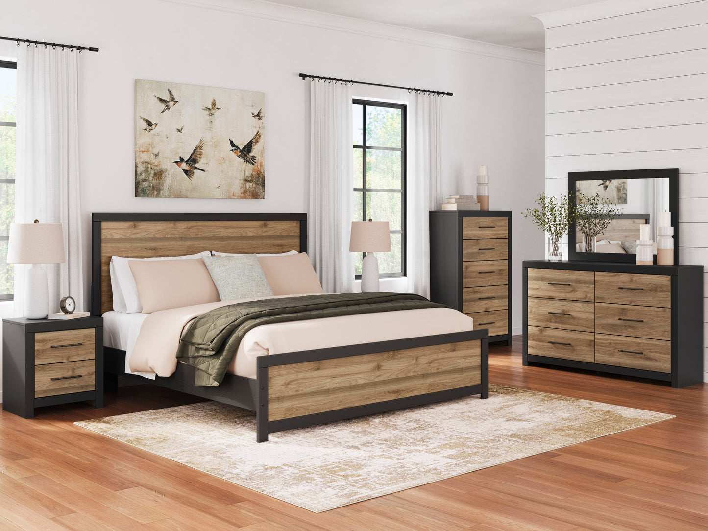 Ashley Homestore | Vertani King Panel Bed