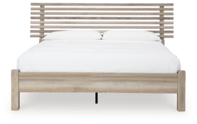 Ashley Homestore | Hasbrick - Queen Slat Panel Bed