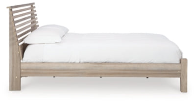 Ashley Homestore | Hasbrick - Queen Slat Panel Bed