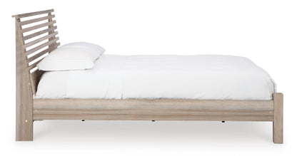 Ashley Homestore | Hasbrick - Queen Slat Panel Bed