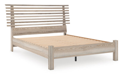 Ashley Homestore | Hasbrick - Queen Slat Panel Bed