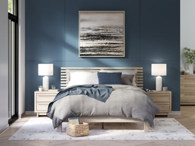 Ashley Homestore | Hasbrick - Queen Slat Panel Bed