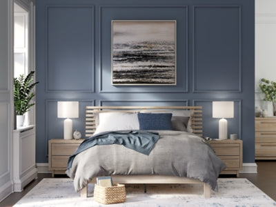 Ashley Homestore | Hasbrick - King Slat Panel Bed