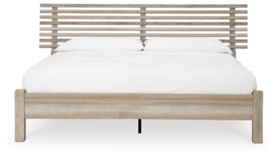 Ashley Homestore | Hasbrick - King Slat Panel Bed