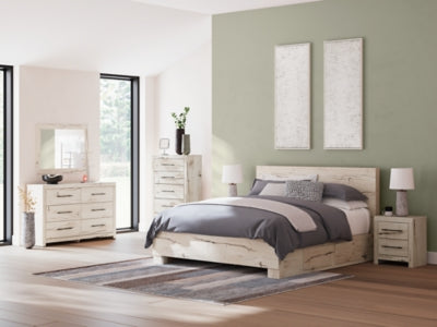Ashley Homestore | Lawroy King Panel Bed with Storage