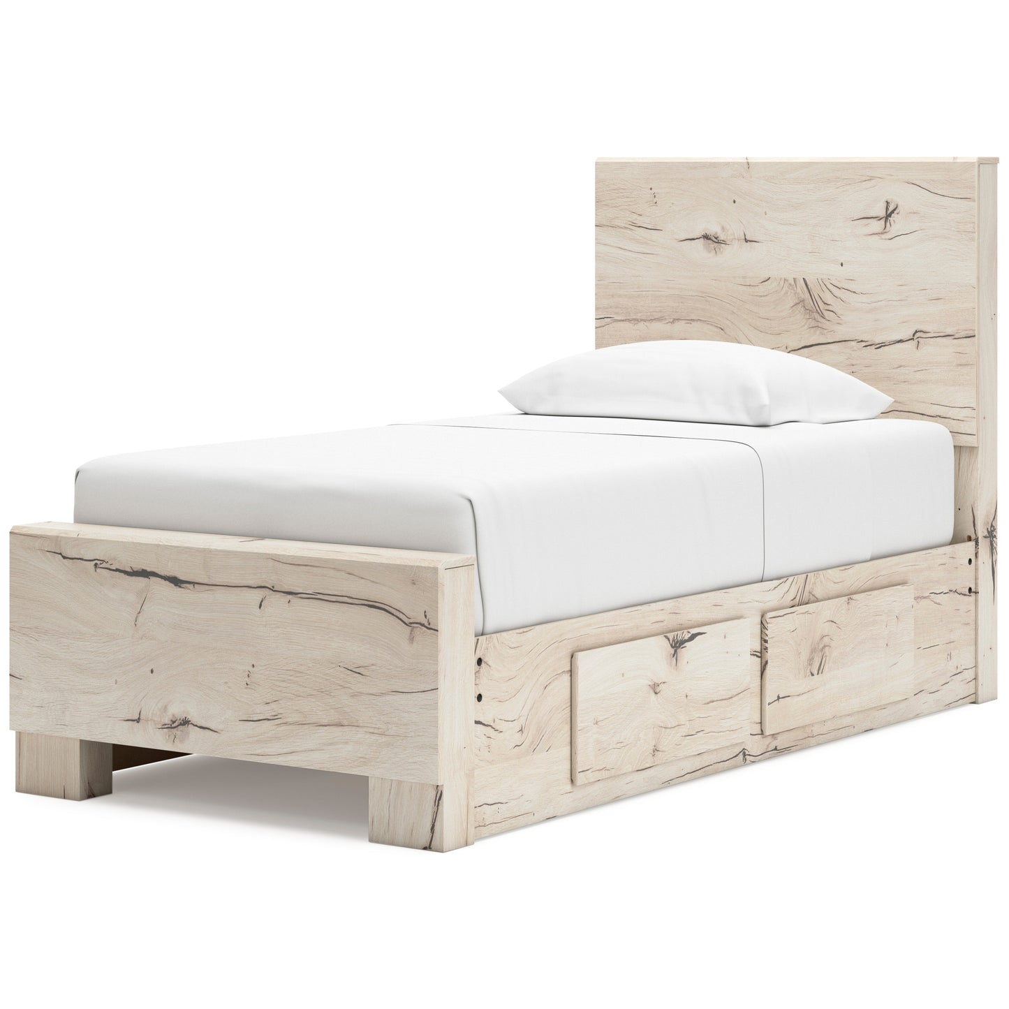 Ashley Homestore | Lawroy Twin Panel Bed with Storage