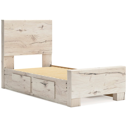 Ashley Homestore | Lawroy Twin Panel Bed with Storage