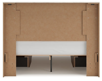 Ashley Homestore | Lawroy Queen Panel Bed with Storage