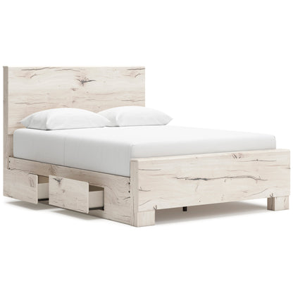 Ashley Homestore | Lawroy King Panel Bed with Storage